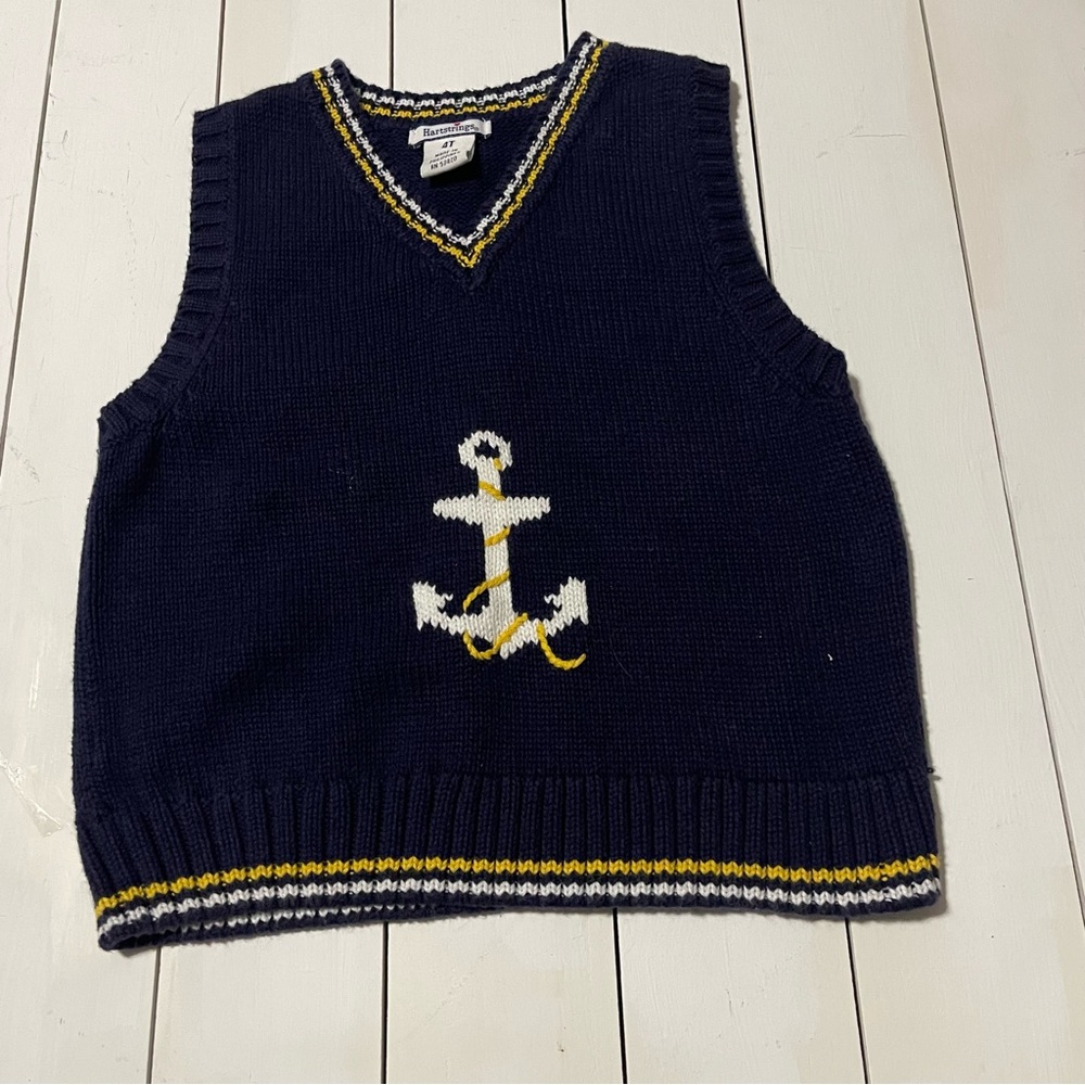 Hartstrings 4t sweater vest.